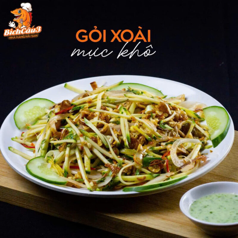 Cách làm gỏi xoài khô mực đơn giản ăn vặt cực thích, nhâm nhi cuối tuần 11 Goi xoai muc kho 1