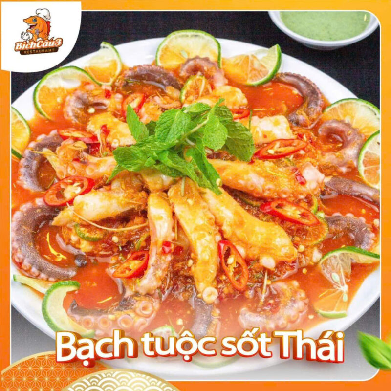 2 cách làm bạch tuộc sốt Thái chuẩn vị siêu cay, dễ làm và cực hao mồi nhậu 15 cach-lam-bach-tuot-sot-thai