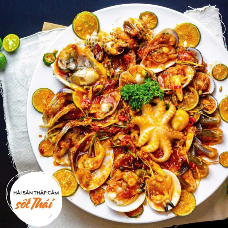 Cách làm hải sản sốt Thái siêu ngon, đơn giản tại nhà 1 cach-lam-hai-san-sot-thai