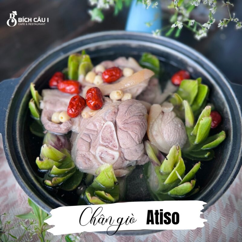 Cách làm món giò heo hầm bông Atiso tròn vị như quán ăn Đà Lạt! 10 gio-heo-ham-atiso