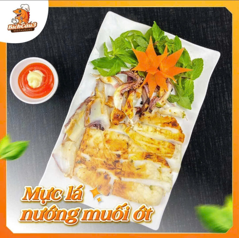 Cách làm mực nướng muối ớt siêu ngon bằng nồi chiên không dầu 10 cach-lam-muc-la-nuong-muoi-ot