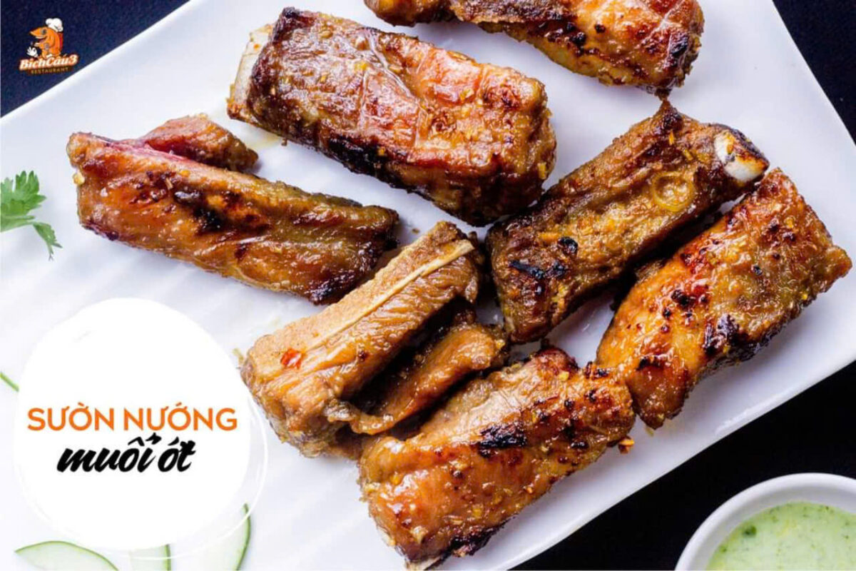 Bí quyết làm món sườn nướng muối ớt thơm ngon, hấp dẫn 1 cach-lam-suon-nuong-muoi-ot