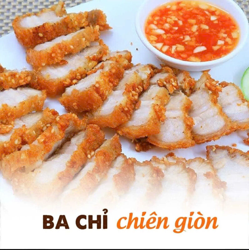 Cách làm thịt ba chỉ chiên giòn (ba rọi) bì vàng ruộm không bị bắn dầu 9 cach-lam-ba-chi-chien-gion