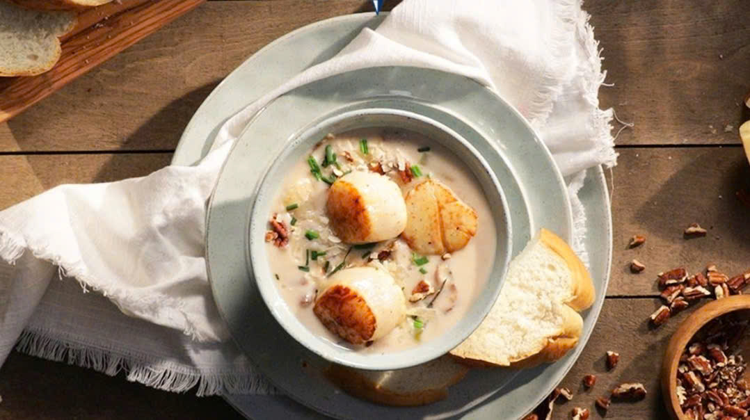 2 cách nấu súp sò điệp thơm ngon, hấp dẫn, đơn giản và bổ dưỡng 1 cach-nau-soup-so-diep-thom-ngon